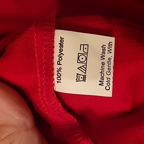 Shein Curve Red Long Puff Sleeve Dress - 3XL - Picture 4 of 4